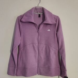 Adidas Purple Zip-Up Jacket